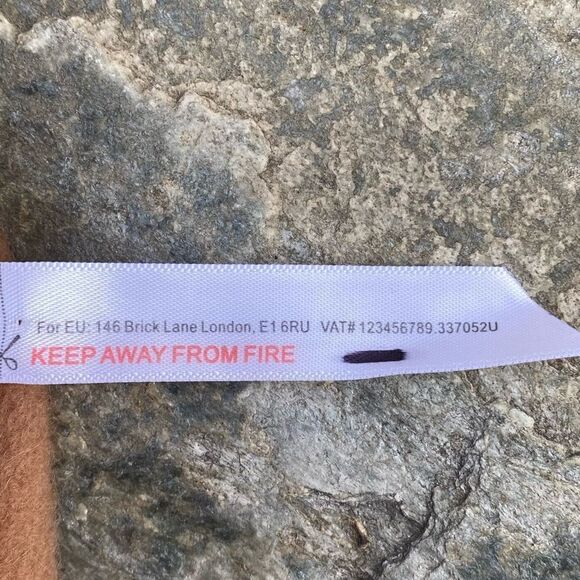 New NWOT Taupe Brown Baret Paris France Halloween Costume OS Bonjour Soft - Picture 3 of 3